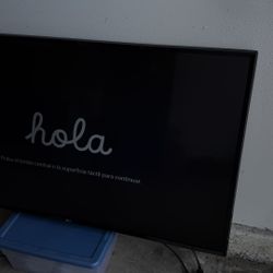 LG 49” 4K TV W/Apple TV 
