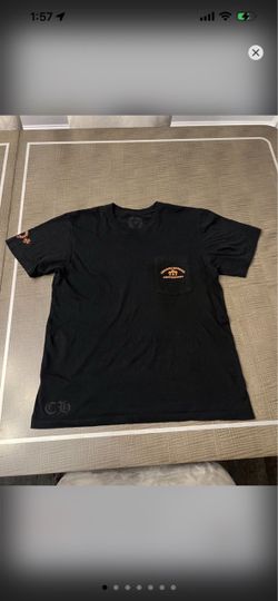 Orange Triple Cross Hollywood Chrome Hearts Shirt