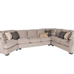 Ashley Furniture sectional couch with cuddler