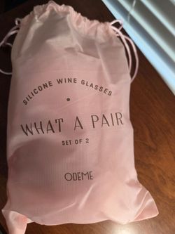 Odeme Silicone Wine Glasses Set of 2