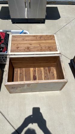 Vintage Wooden Cedar Chest