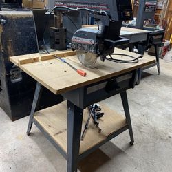 Craftsman 10” Radial Arm Saw w/stand