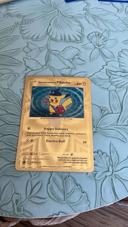 Pokémon card make me a offe.