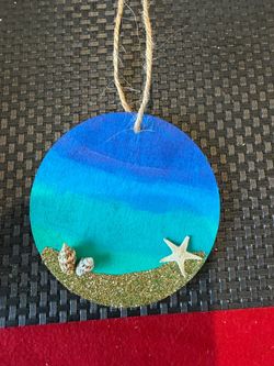 Seashell ornament
