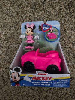New Disney Minnie Mouse Daily Driver Car."CHECK OUT MY PAGE FOR MORE DEALS "