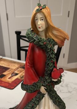 Christmas Statue With Music