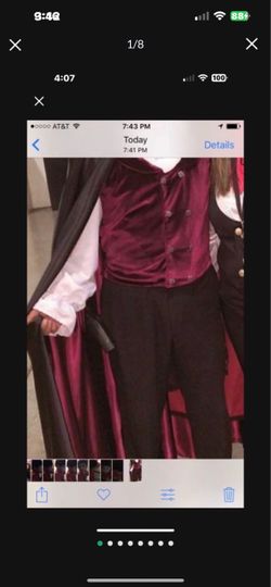 Men’s Authentic Dracula Costume