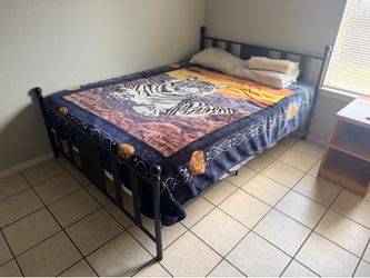 Mattress and bed frame
