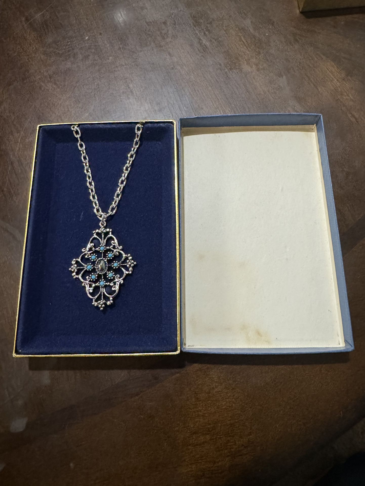 Avon Silver Necklace 