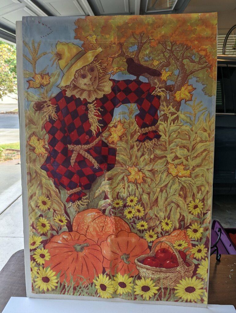 Scarecrow Garden/House Flag