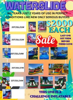 Waterslide for sale