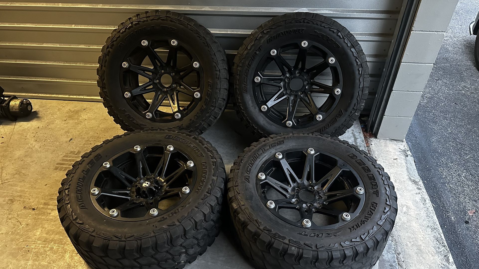 Jeep Ballistic wheels Jester 20 Rims Set Of 5