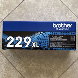 Brother TN229XL Black Toner - New Sealed