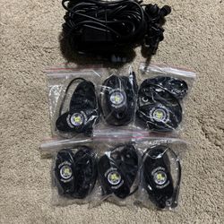 Pure White Rock Lights 