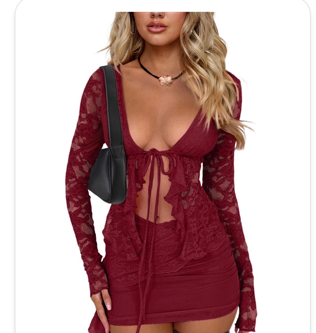 Two Piece Skirt Set Outfit 