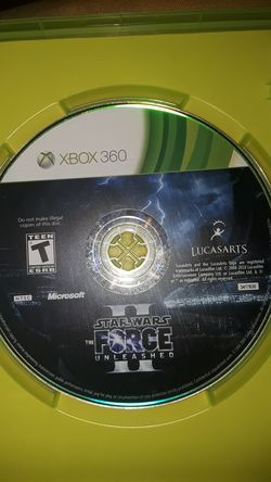 Star Wars: The Force Unleashed 2 - (Game Disc for Xbox One and Xbox 360)