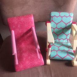 American Girl Kitchen Or Table Chair