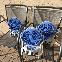 Misting Fans bucket top Artic Cove