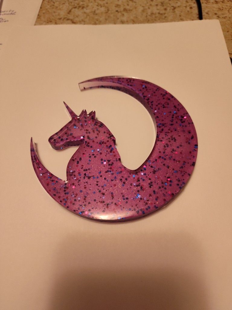 Unicorn Resin Hanging