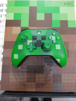 Laster langzaam acuut Xbox One S 1TB Minecraft Limited Edition XB1 System With Creeper Controller  #23434 for Sale in Puyallup, WA - OfferUp