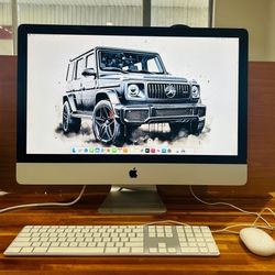  iMac 27” Retina 5K 2019 3.7Ghz i5  16GB RAM 500GB SSD Radeon Pro 580X 8GB V-RAM Chipped Glass