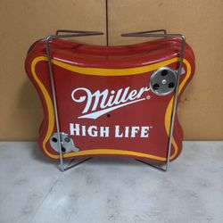 Vintage Miller High Life BBQ Grill 