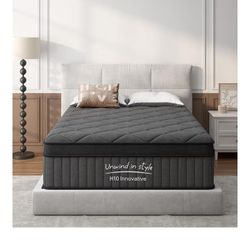Full Sized Black Mattress 