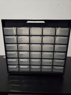 30-Drawer Plastic Parts Storage Organizer