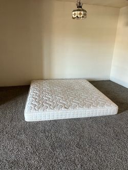 King mattress lightly used
