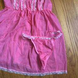 Victoria Secret Lingerie With Thong, XS
