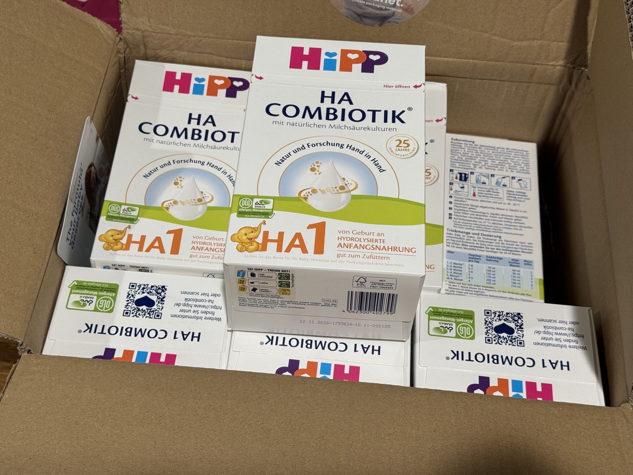 Hipp Baby Milk German Formula HA1