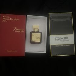 Bacarat Rouge 540 And Good Girl 