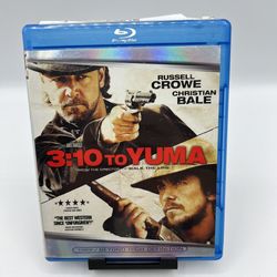 3:10 to Yuma (Blu-ray Disc, 2008) Christian Bale Russell Crow