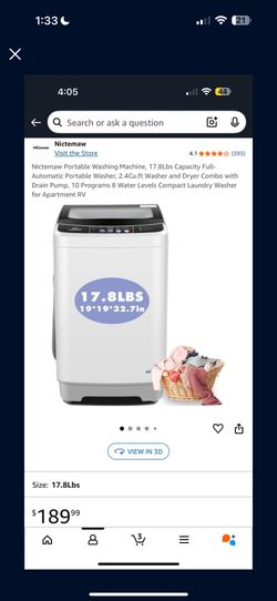 Portable Washer