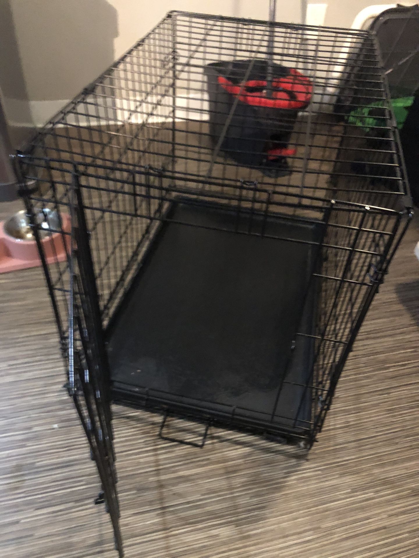 Free Dog Cage Small/medium
