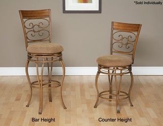 Swivel Stool w/ Floral Back $80/2pcs