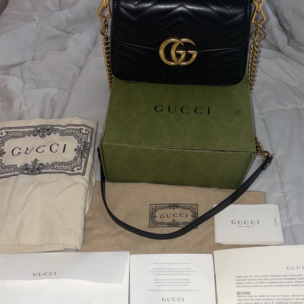 Vintage , Gucci Purse , Black Over the Shoulder , Made in Italy  BREV.N.53280 for Sale in Beaumont, CA - OfferUp