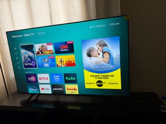 58 inch Hicense/Roku TV