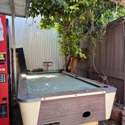 Vintage Pool Table 