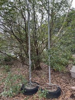 Poles For Volleyball Net  Tether Ball