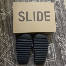 Onyx Yeezy Slides