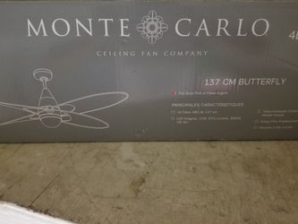 Monte carlo 137 cm butterfly ceiling fan