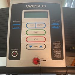 Weslo Treadmill - Foldable w/wheels