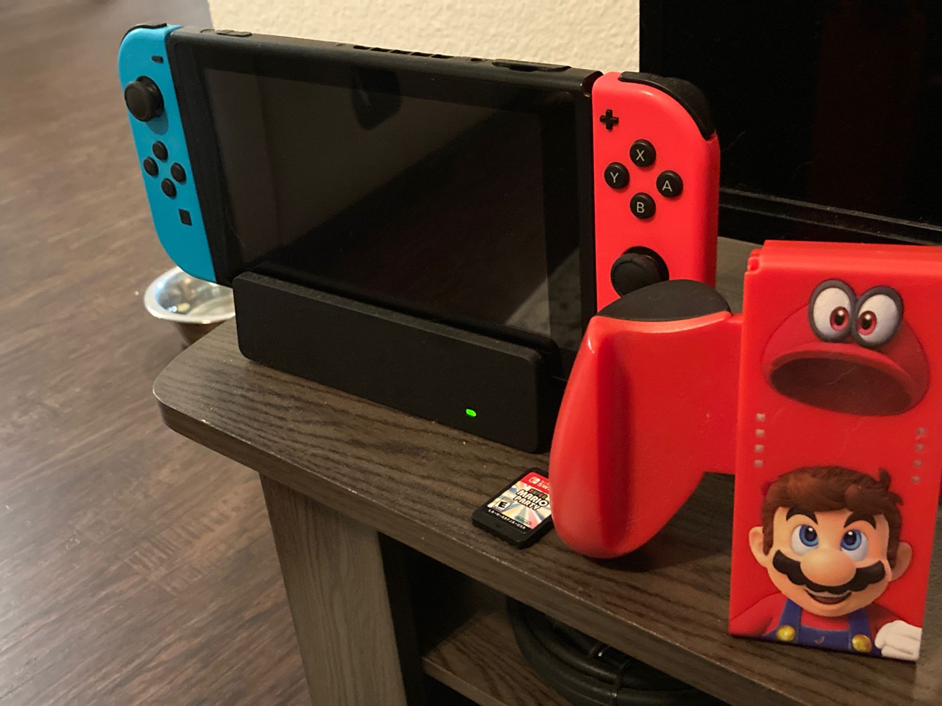 Nintendo switch with Super Mario Party