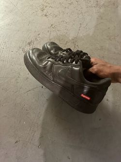 Black supreme air forces