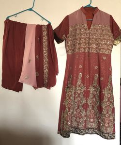 Heavy Embroidery Salwar Suit/ Indian Pakistani Salwar Kameez Dress/ Anarkali Suit/ Heavy Georgette Pakistani dress