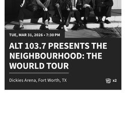 The Neighbourhood - The World Tour 