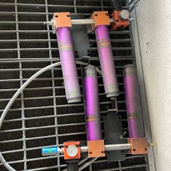 Tsunami Filtration Package #4 - 1/2" Water Separator, Oil Coalescing & Regulator Filtration Combo (50 CFM)