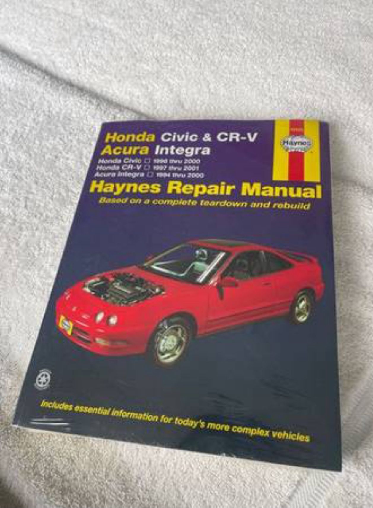 Honda Civic-CRV & Acura Integra Haynes Repair Manual