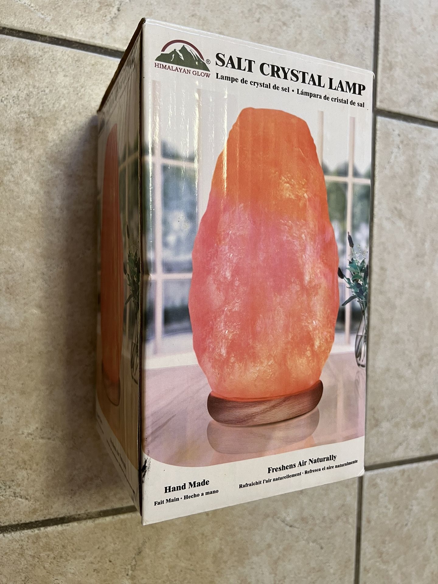 New PSM Natural Himalayan Pink Salt Lamp Crystal Rock